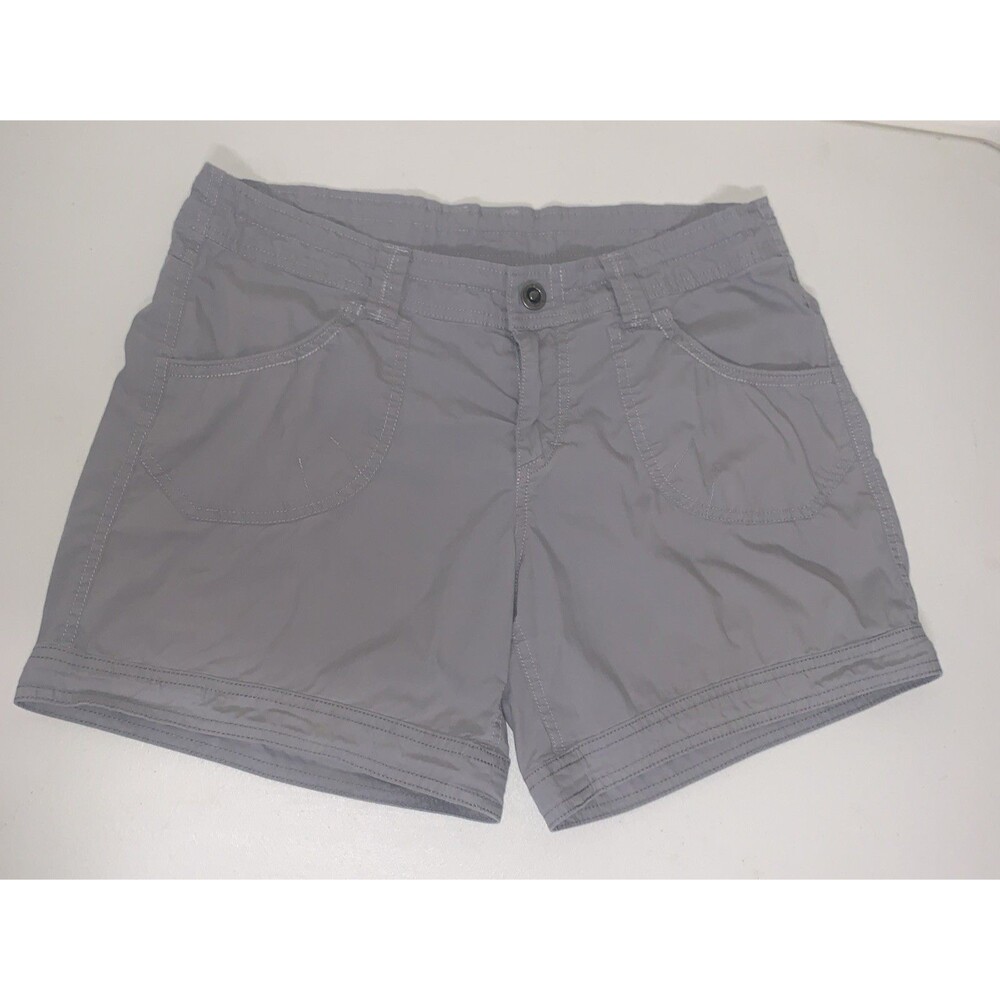 Kuhl Kontra Shorts GRAY Granite Women's Size 8 Hiking Outdoor 6" Inseam Gorp